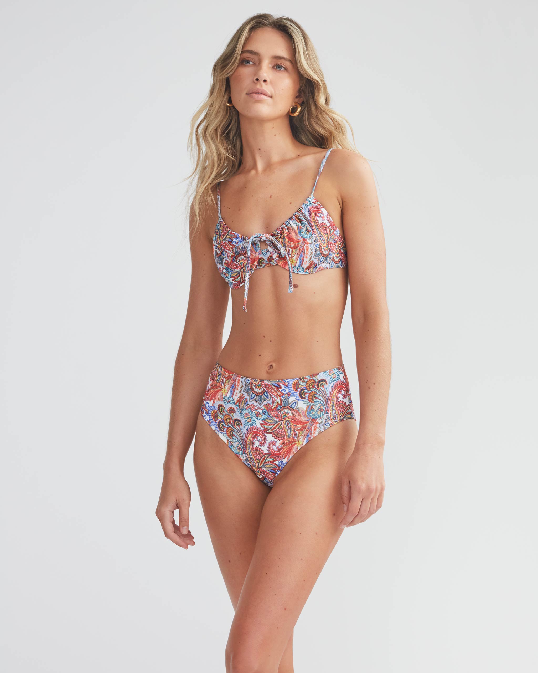 The Emily Top in Heritage Paisley