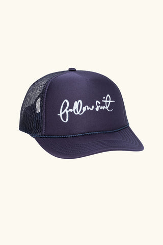 Follow Suit - Trucker Hat - Navy