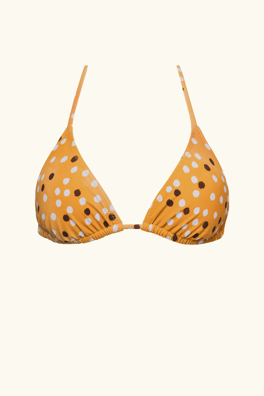 The Izzy Top - Marigold Ikat Dot