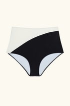 The Josie Bottom - Black & Ivory