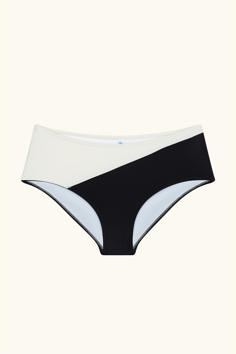 The Eden Bottom - Black and Ivory