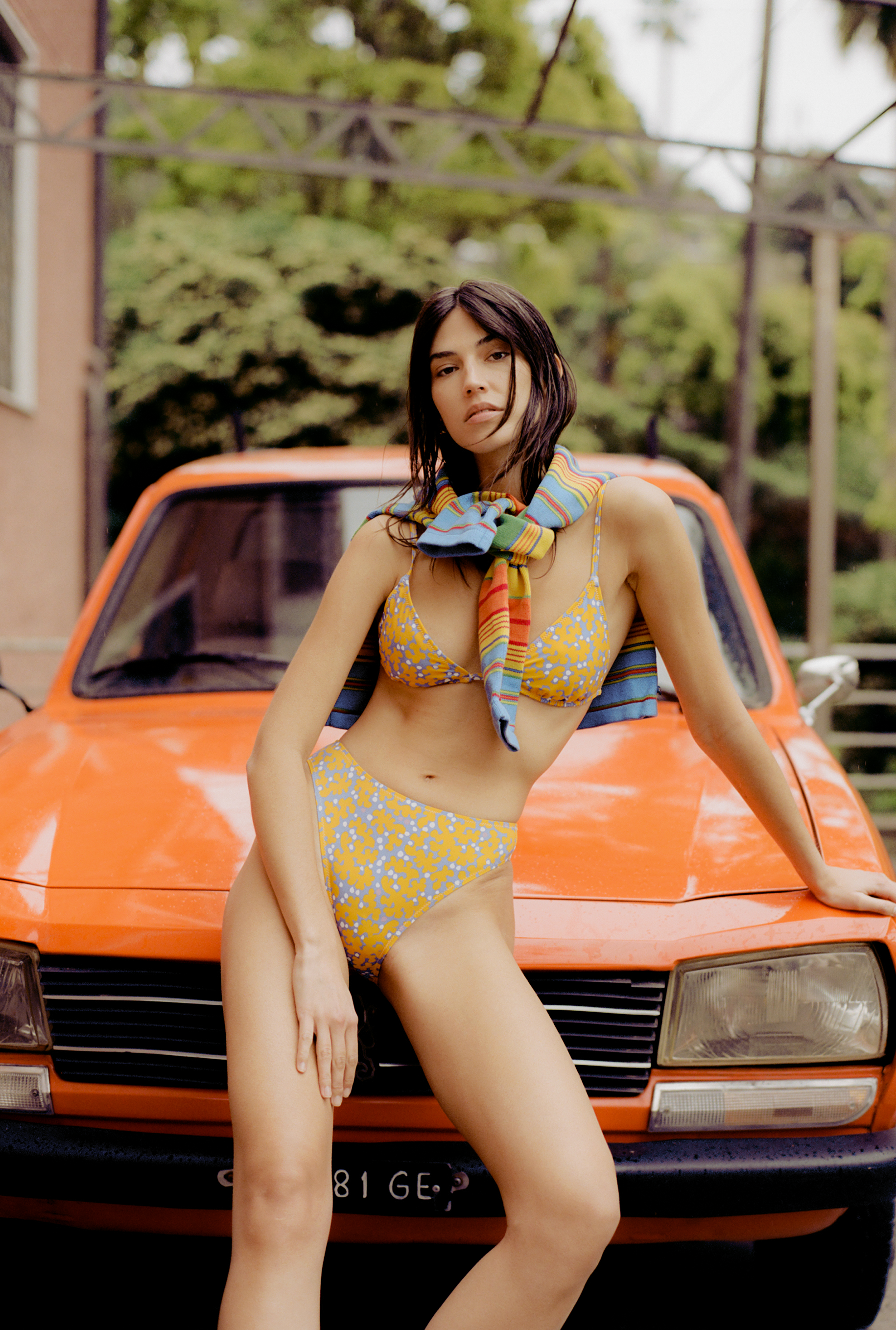 The Lucy Top - Periwinkle Coral