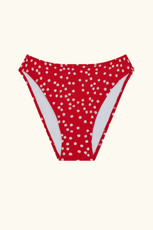 The Marie Bottom - Red Ikat Dot