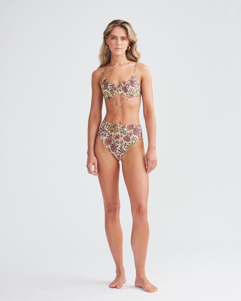 The Emily Top in Vivid Boteh