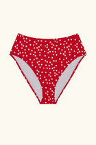The Rose Bottom - Red Ikat Dot