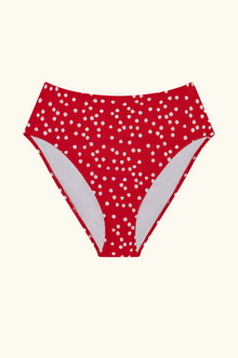 The Rose Bottom - Red Ikat Dot