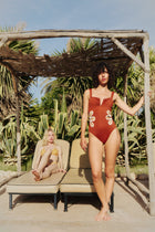 The Izzy Top - Marigold Ikat Dot