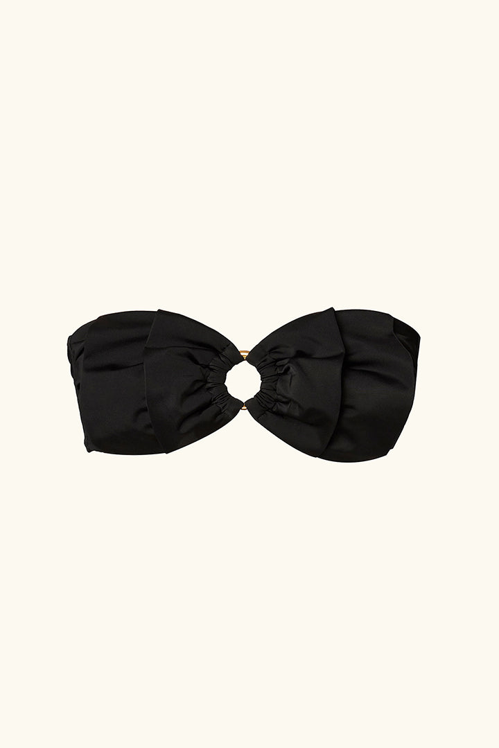 The Elizabeth Ruffled Bow Top