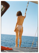 The Marie Bottom - Brown Ogee