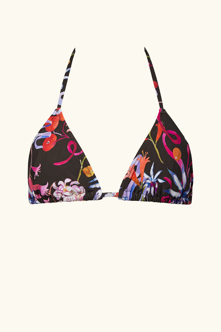 The Izzy Top - Garden Party (Mocha)